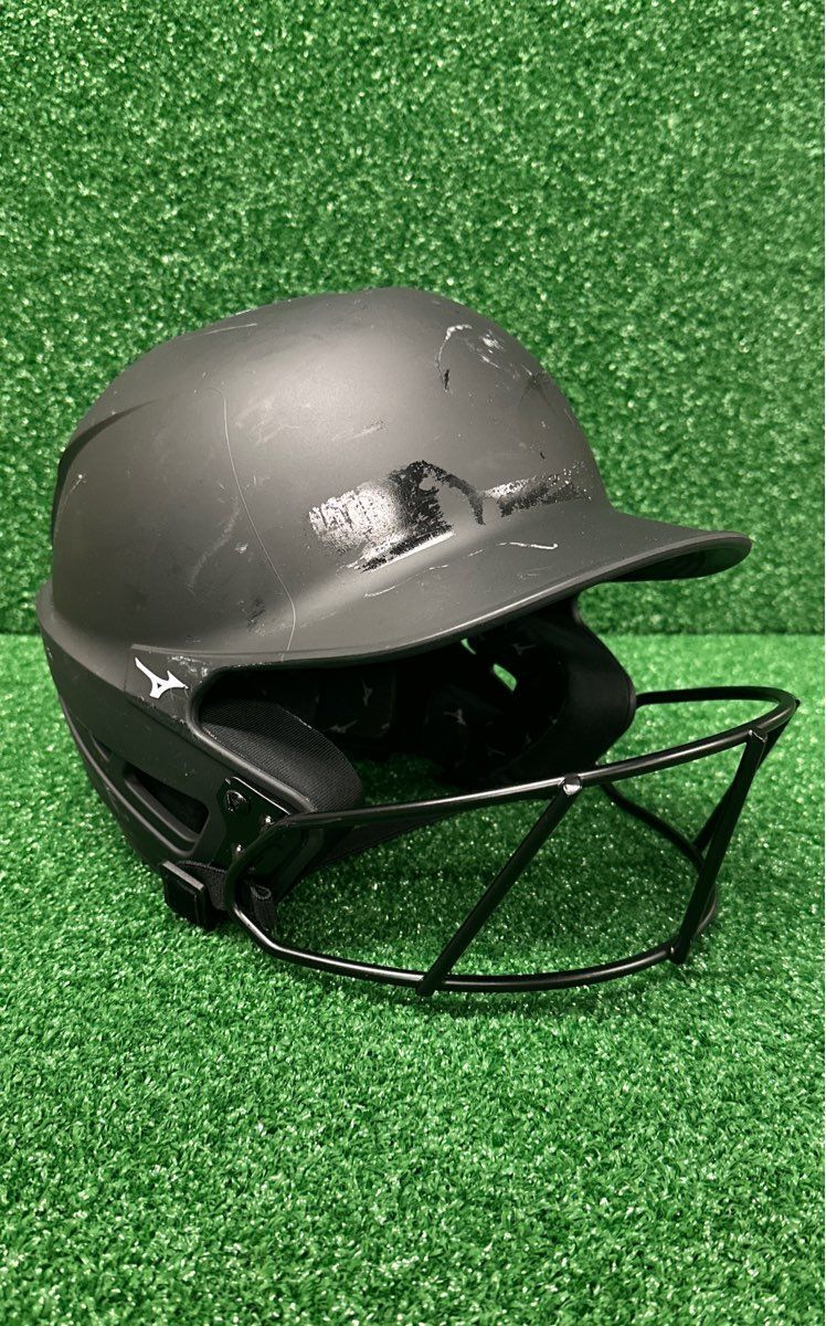 Mizuno F6-BT Softball Batting Helmet, 7 3/8" To 7 7/8"