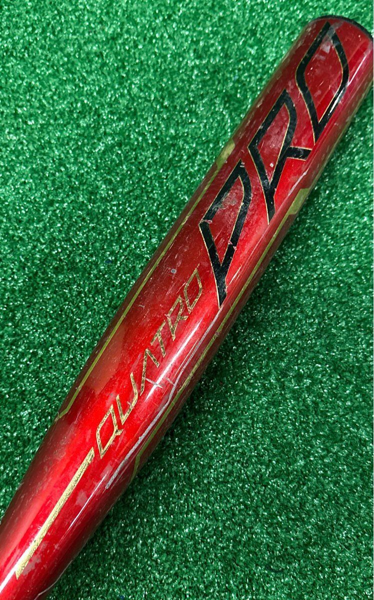 Rawlings Quattro Pro 34" BBCOR Baseball Bat 31 oz. (-3) 2 1/2"