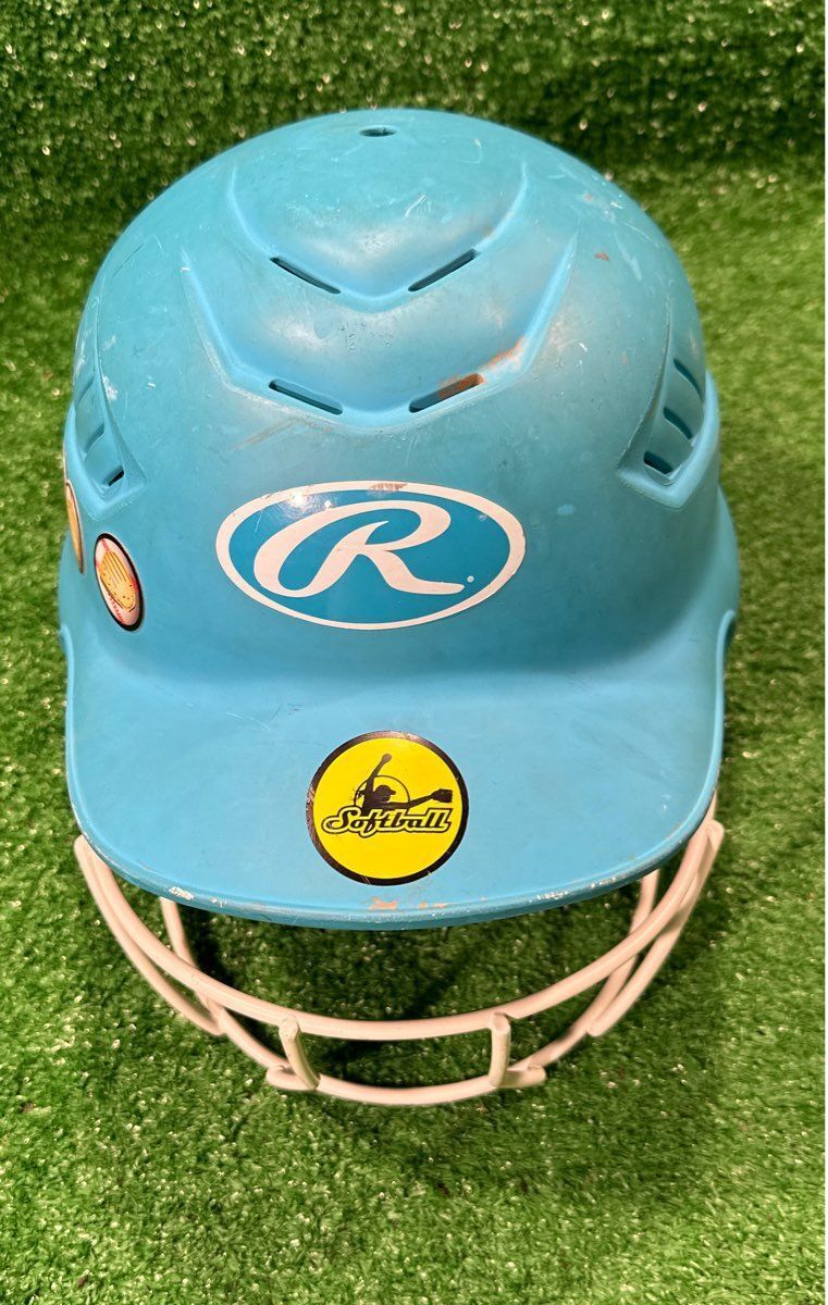 Rawlings RCFH Softball Batting Helmet, 6 1/2" To 7 1/2"