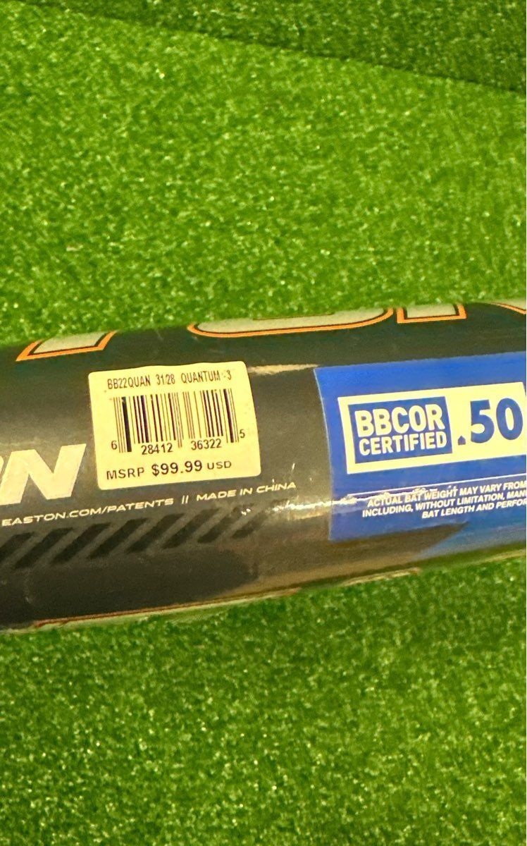 NEW Easton Quantum BBCOR Baseball Bat 31" 28 oz. (-3) 2 5/8"