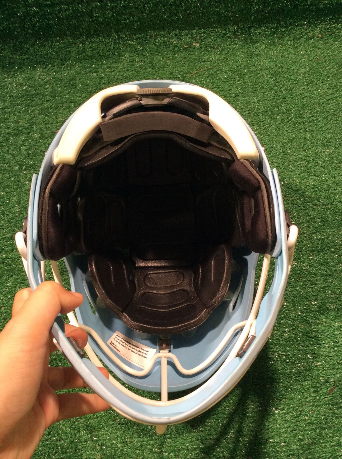 Warrior Evo S/M Lacrosse Helmet