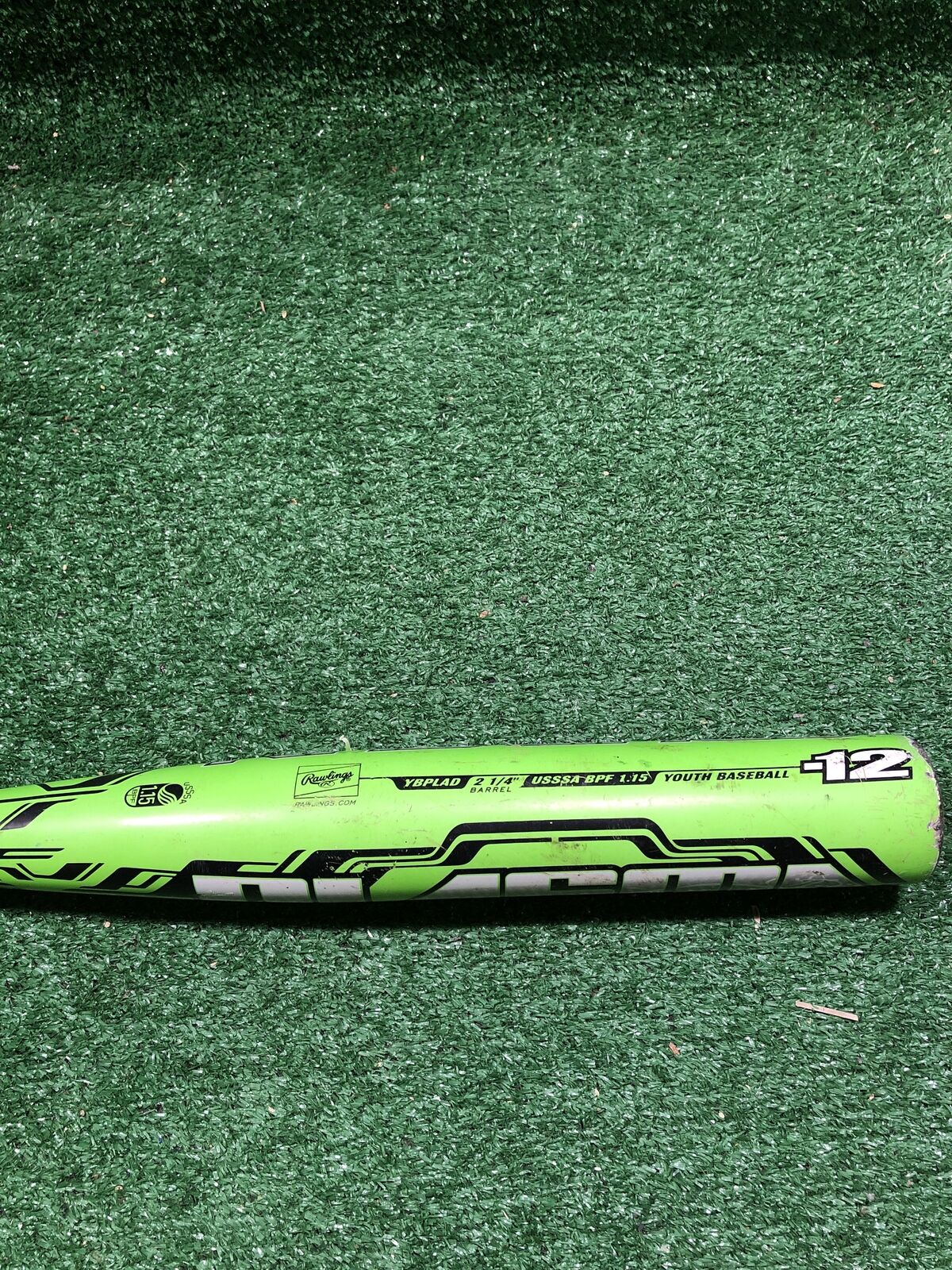 Rawlings YBPLAD Baseball Bat 30" 18 oz. (-12) 2 1/4"