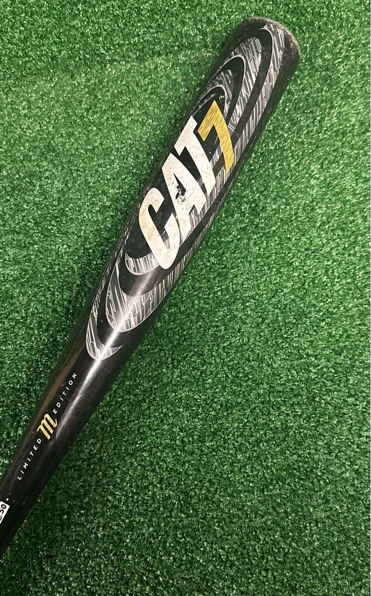 Marucci CAT7 Black Limited Edition Baseball Bat 32" 29 oz. (-3) 2 5/8"