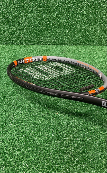 Wilson Nitro Titanium Graphite Tennis Racket, , 4"