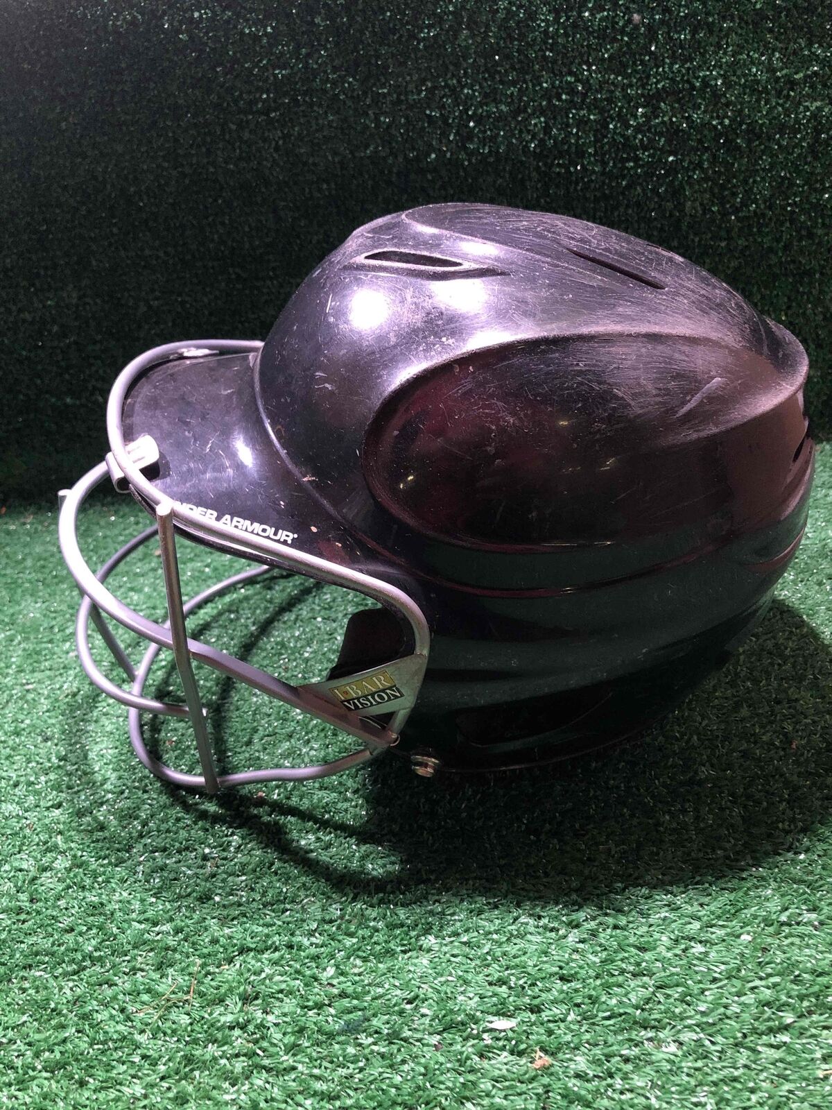 Under Armour UABH110 Softball Batting Helmet, 5 7/8" To 6 3/4"