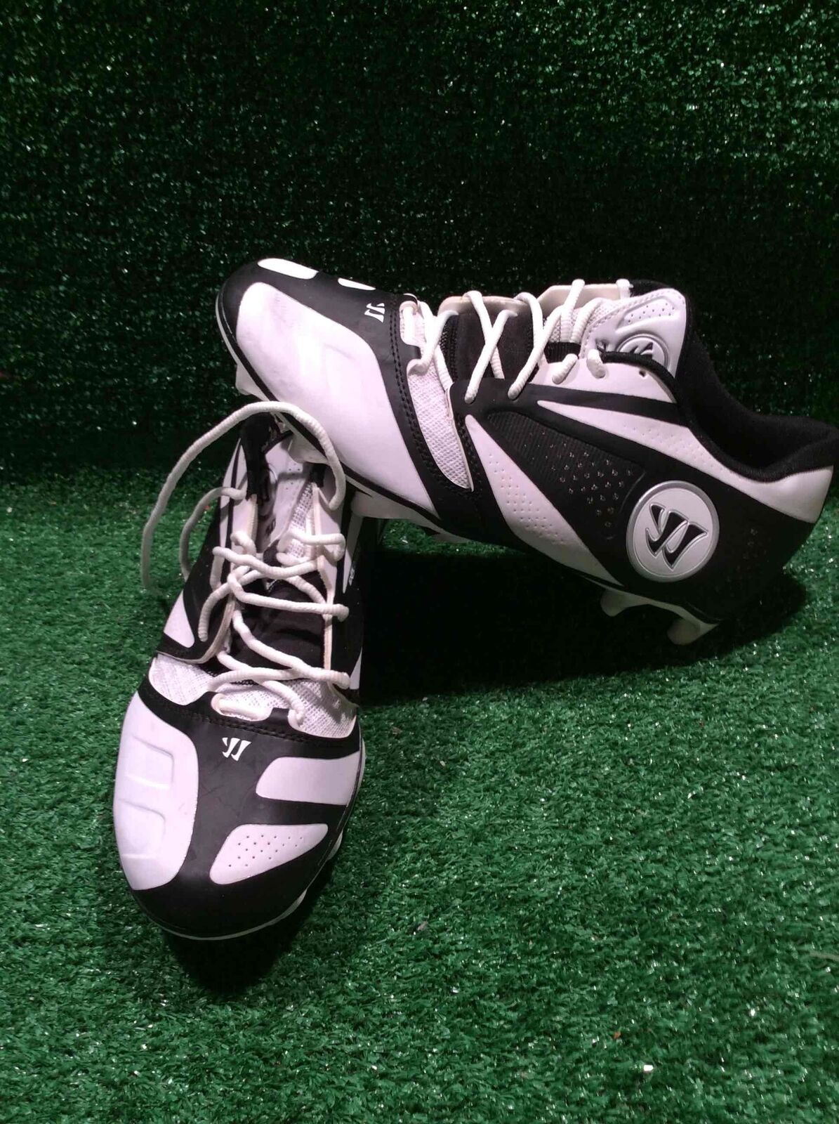 Warrior Burn 7 Low 10.0 Size Lacrosse Cleats