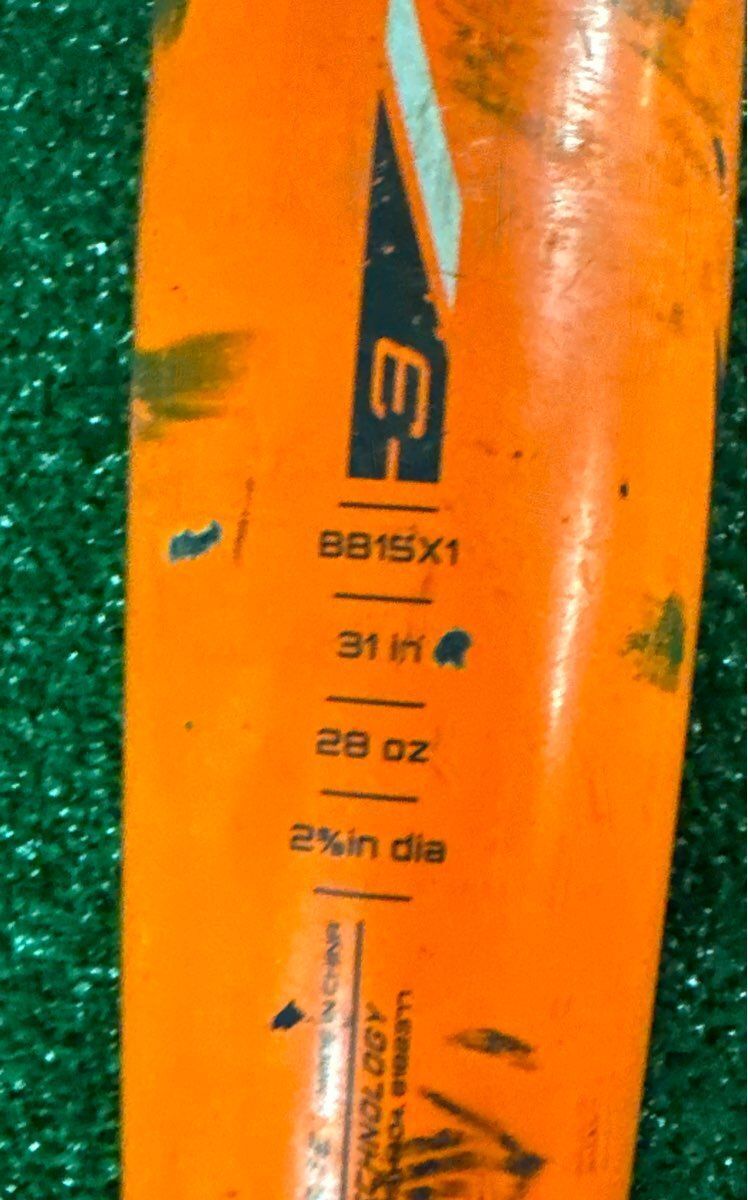 Easton XL1 BBCOR Certified 31" Baseball Bat 28 oz. (-3) 2 5/8" Barrel