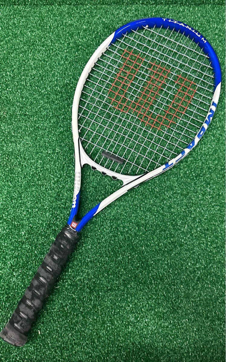 Wilson Titanium Impact Tennis Racket, 27.5", 4 1/2"