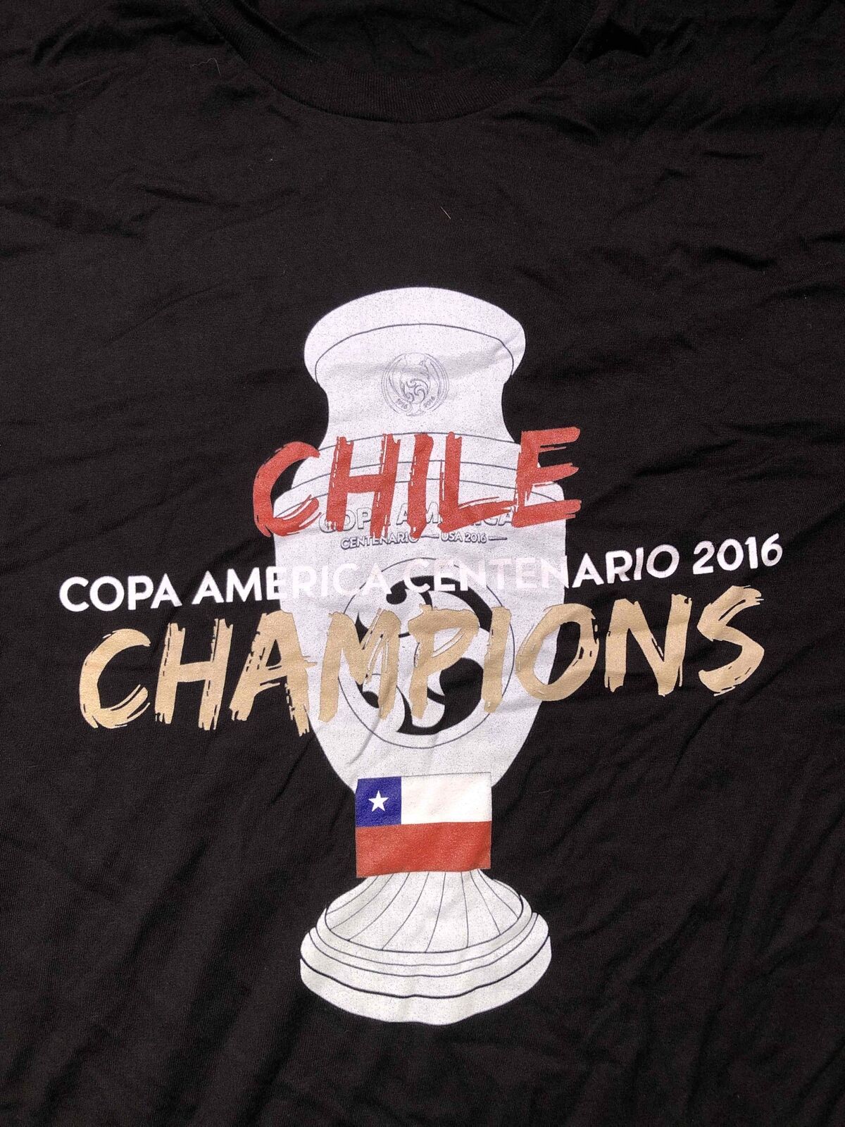 Chile Copa America Centario 2016 Champions Extra Large (XL) Shirt