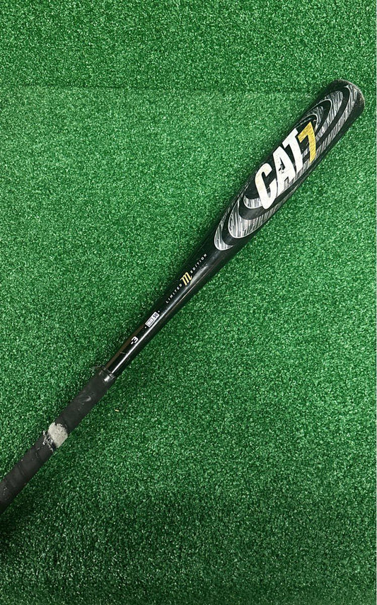 Marucci CAT7 Black Limited Edition Baseball Bat 32" 29 oz. (-3) 2 5/8"