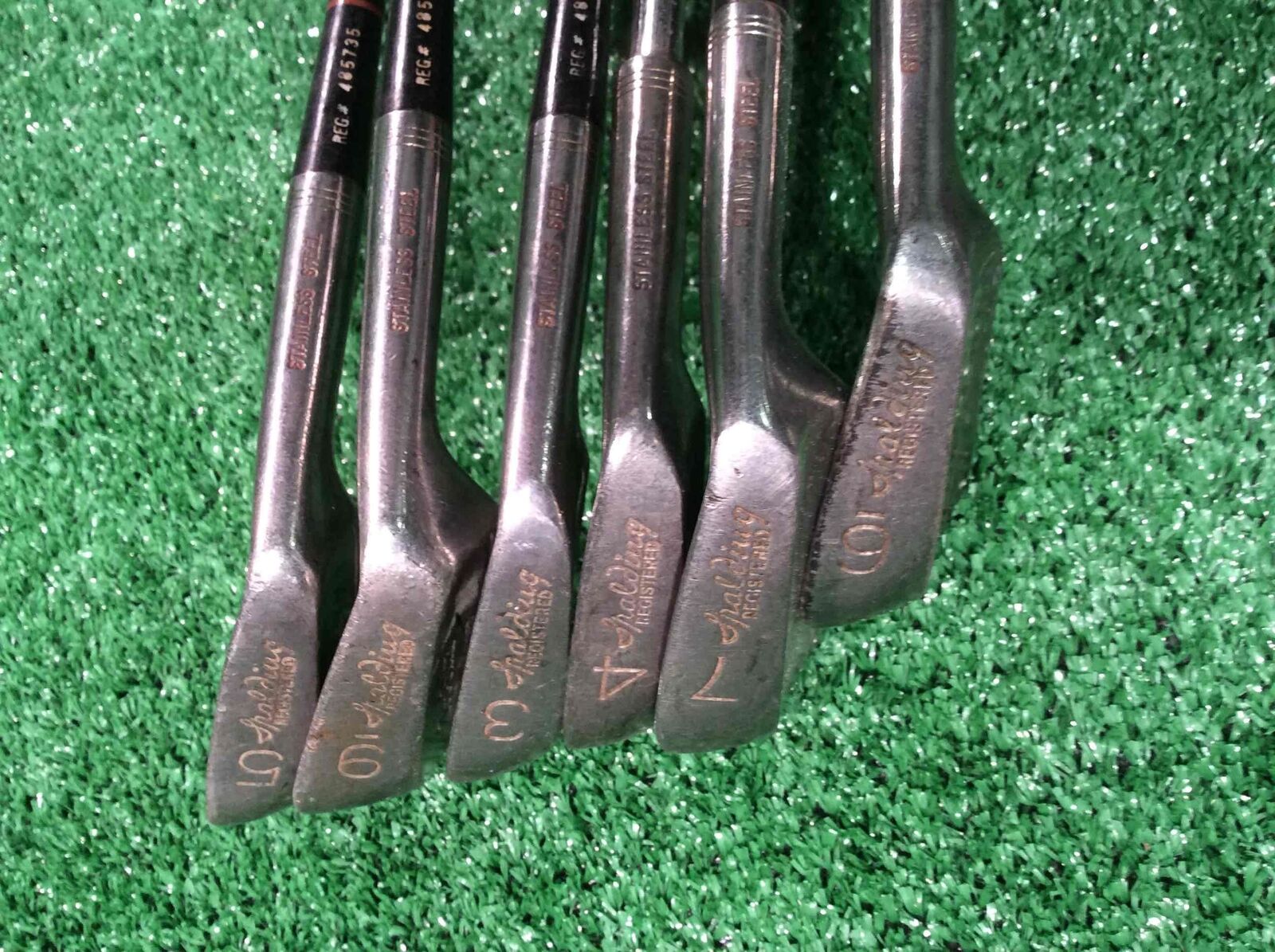 Spalding Top Flite Synchro Dyned 3, 4, 5, 6, 7, 9 Iron Set Steel, Right handed