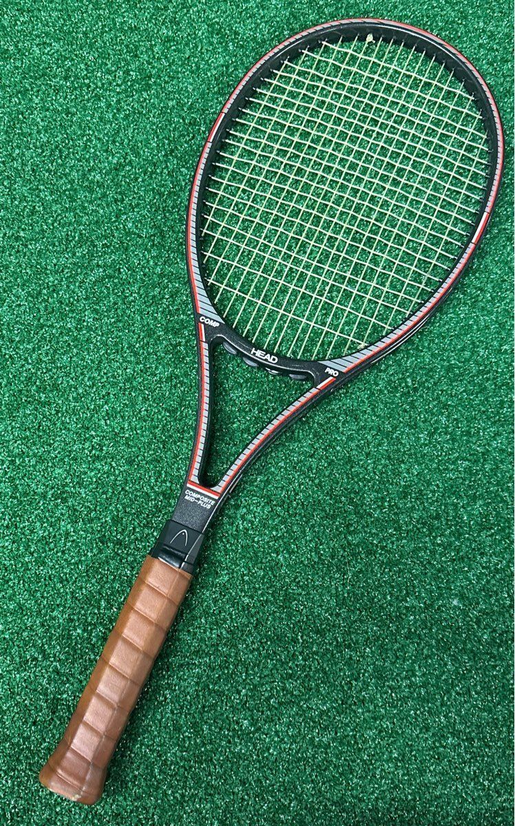 Head Vintage Comp Pro Mid Lite Tennis Racket, 27", 4 5/8"