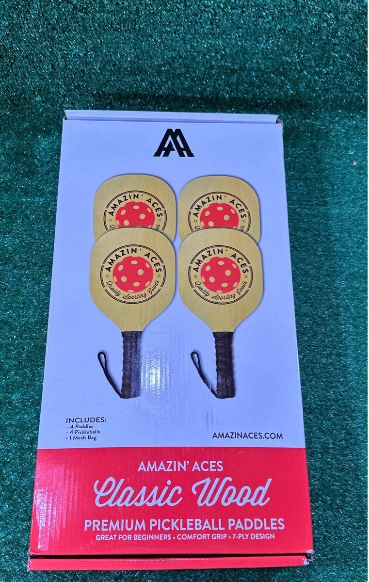 Amazin' Aces Classic Wood Premium Pickleball Paddles