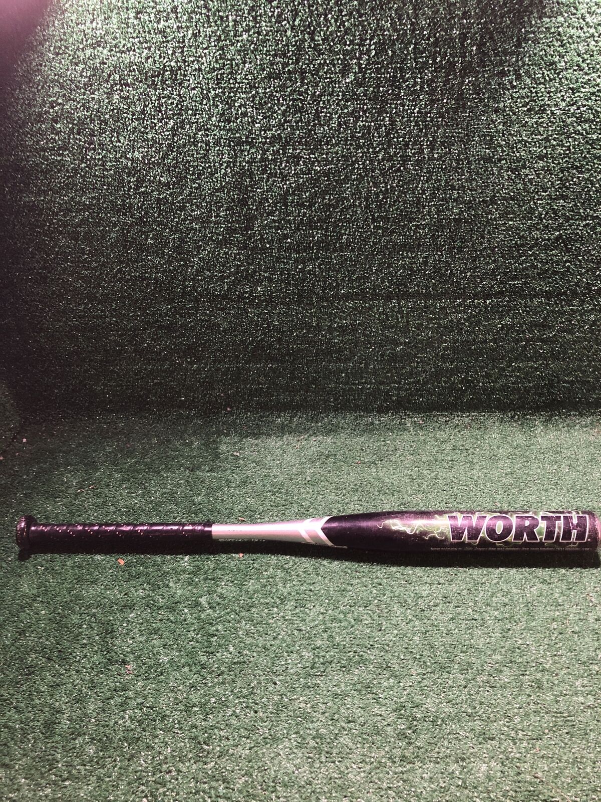 Worth LAMP Baseball Bat 31" 19 oz. (-12) 2 1/4"