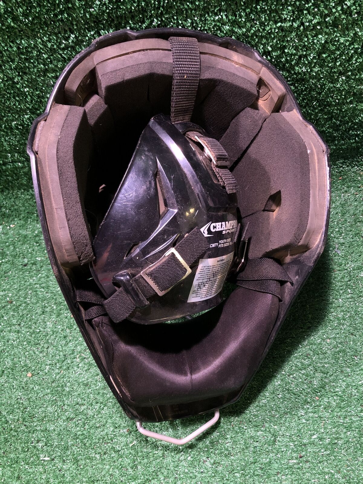 Champro CM7Y 6 1/2" To 7" Hockey Style Catcher's Helmet