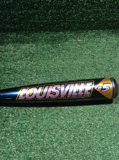 Louisville Slugger SL5 Baseball Bat 31" 26 oz. (-5) 2 3/4"