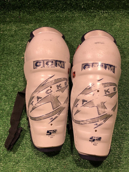 Ccm Tacks 552 9" Hockey Shin Guards