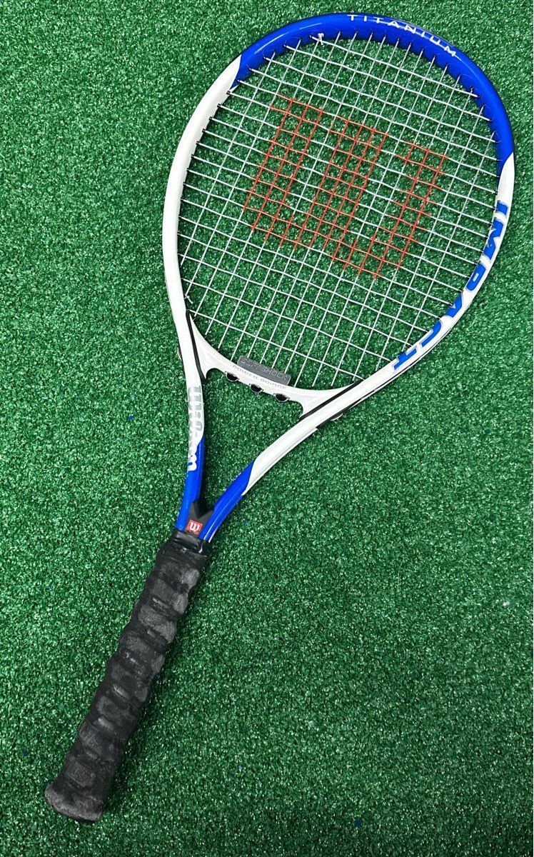 Wilson Impact Titanium Tennis Racket, 27.5", 4 3/8"