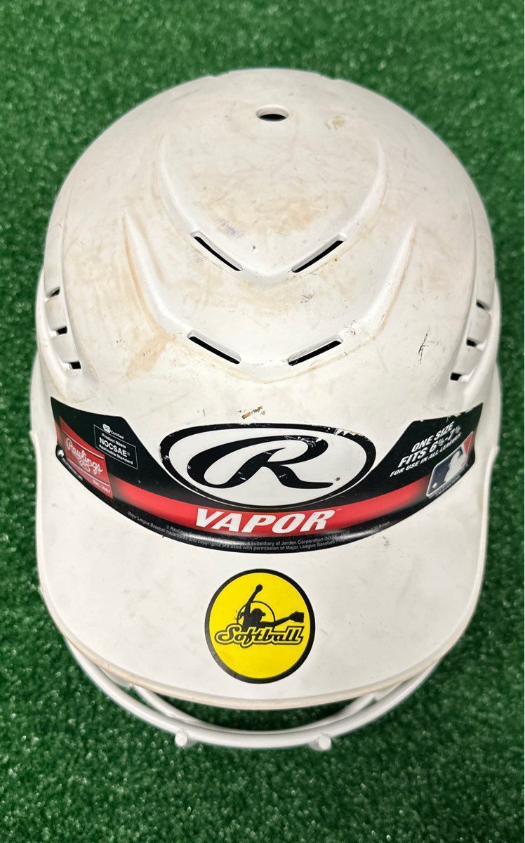 Rawlings RCFH Softball Batting Helmet, 6 1/2" To 7 1/2"