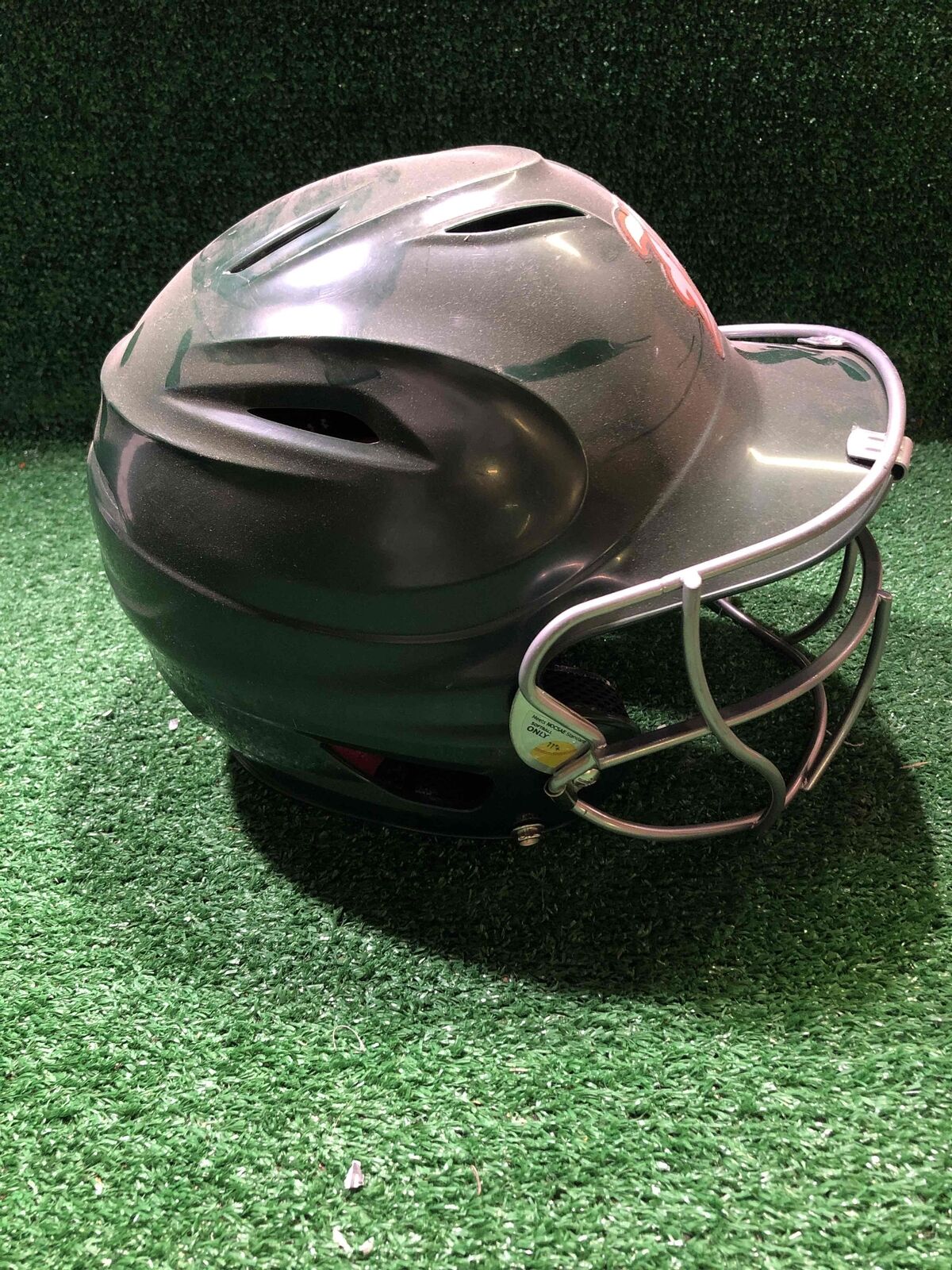 Under Armour UABH200 Softball Batting Helmet, 7 1/4" To 7 3/8"