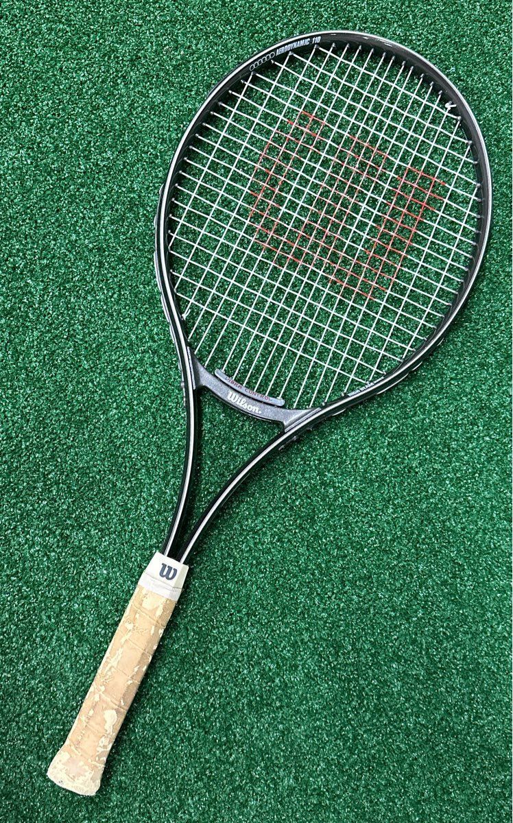 Wilson Legacy High Beam Series Aerodynamic 110 Tennis Racket, 27", 4 3/8"