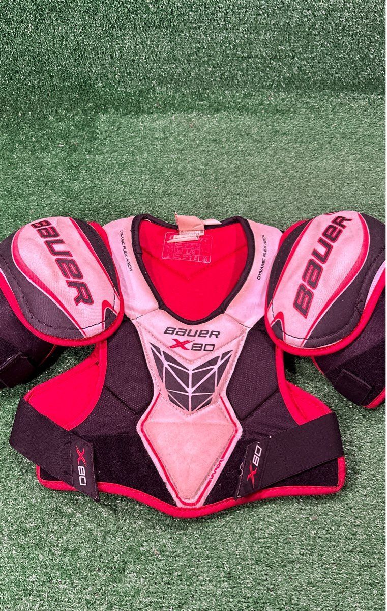 Bauer X80 Hockey Shoulder Pads Junior Large (L)