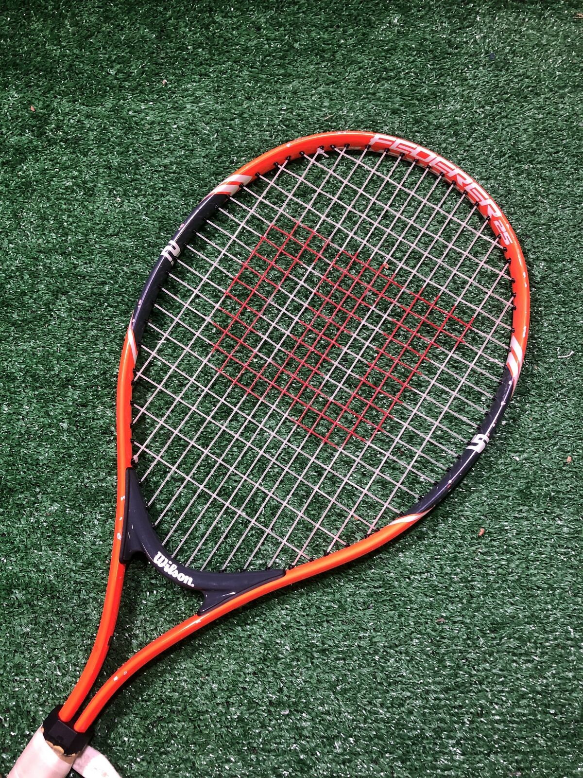 Wilson Federer 25 Tennis Racket, 25", 3 7/8"