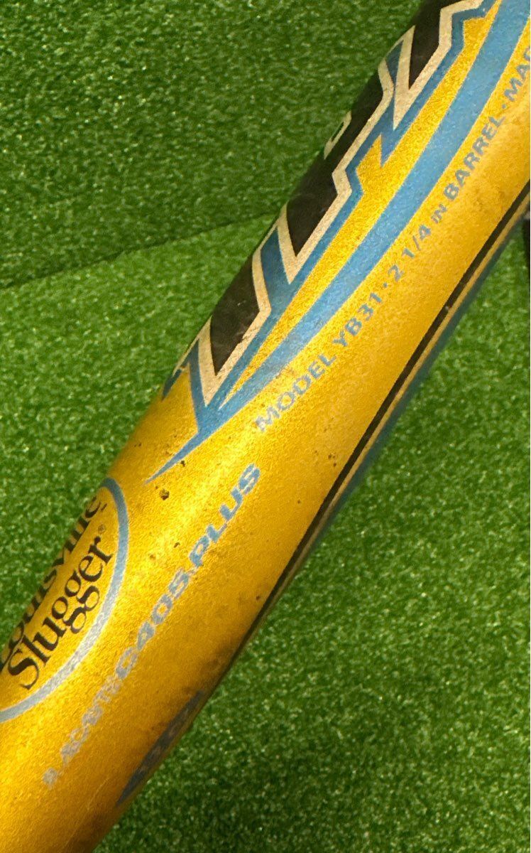 Louisville Slugger TPX Omaha Gold Baseball Bat 31" 19 oz. (-12) 2 1/4"