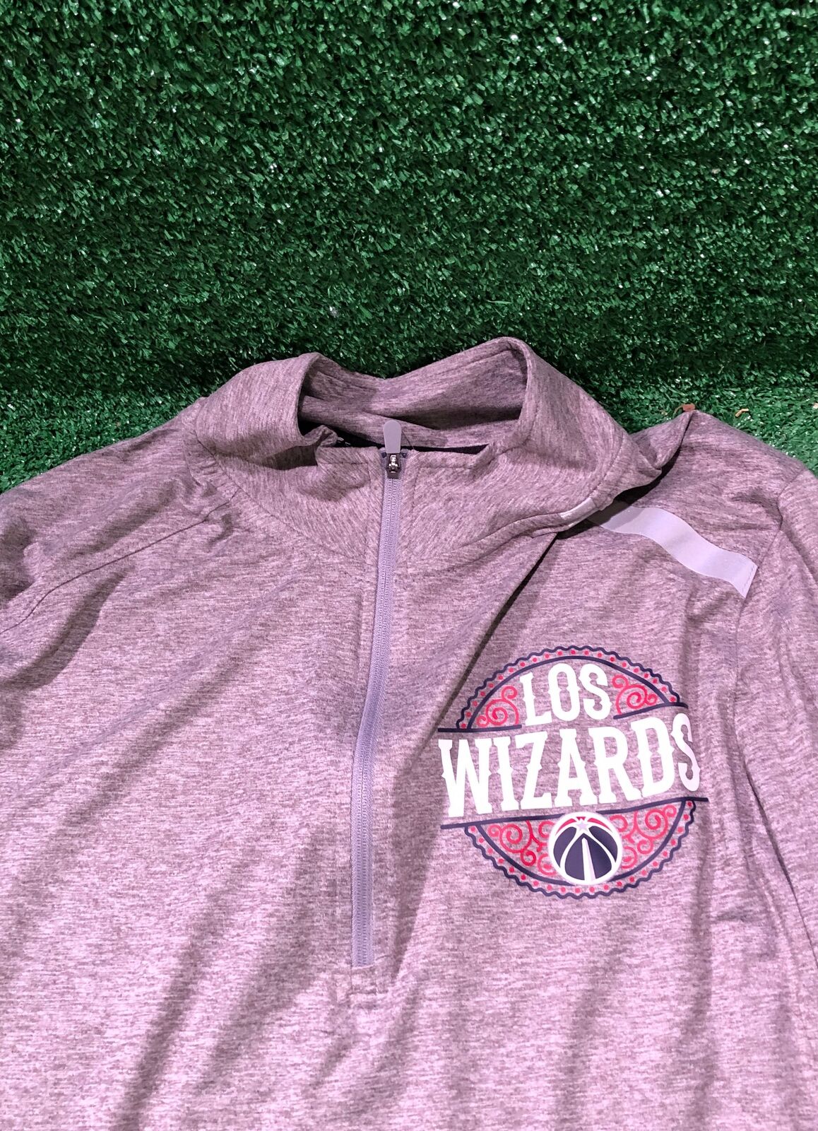 Team Issued Washington Wizards Fanatics Los Wizards Small (S) 1/4 Zip