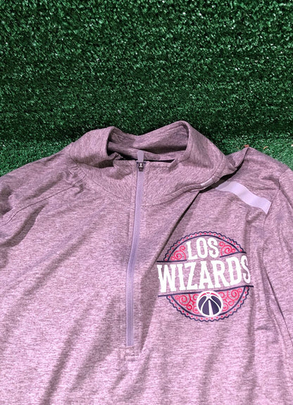 Team Issued Washington Wizards Fanatics Los Wizards Small (S) 1/4 Zip