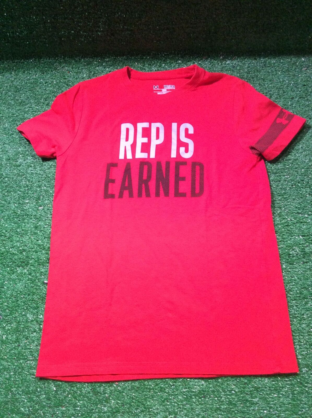 Under Armour "Rep is Earned" Youth Medium (M) Shirt