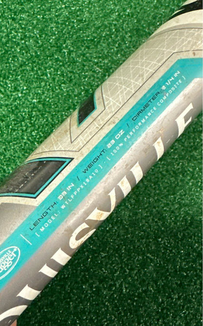 Louisville Slugger PXT Softball Bat 33" 23 oz. (-10) 2 1/4"