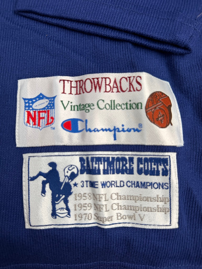 Johnny Unitas Baltimore Colts Signed Jersey & Photograph