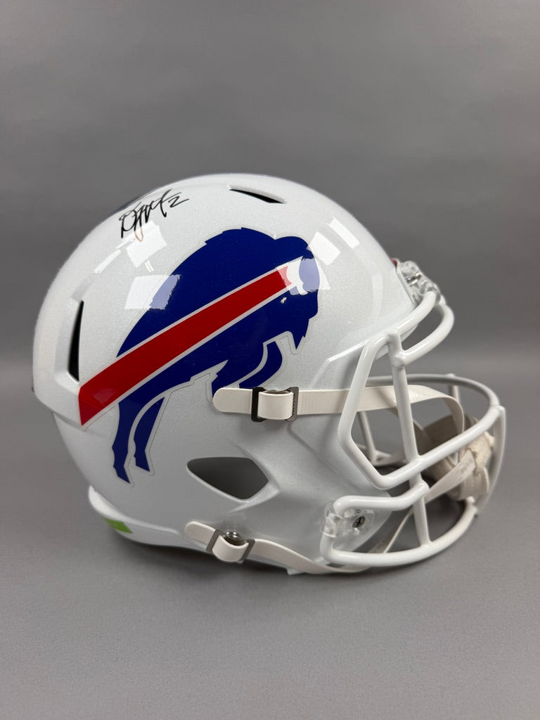 DJ Moore Autographed Buffalo Bills Helmet