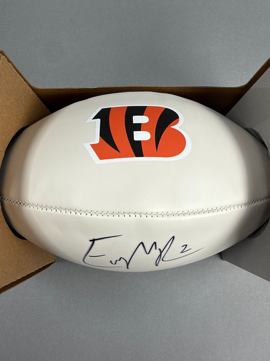 Evan McPhearson Autographed Football