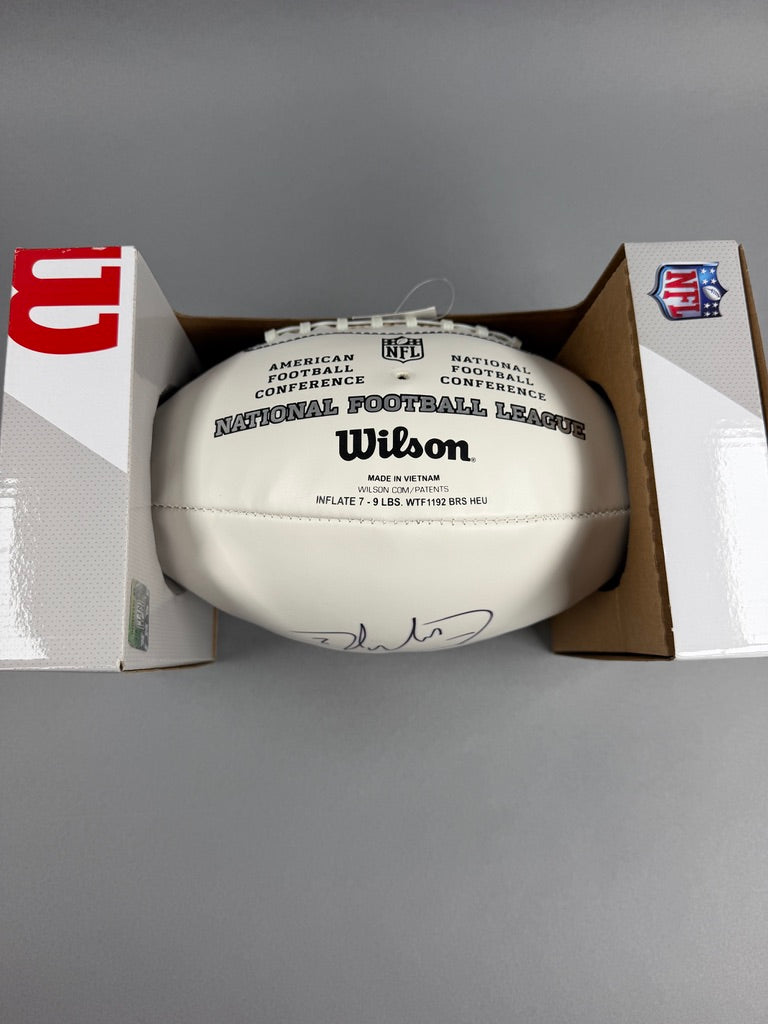 Evan McPhearson Autographed Football
