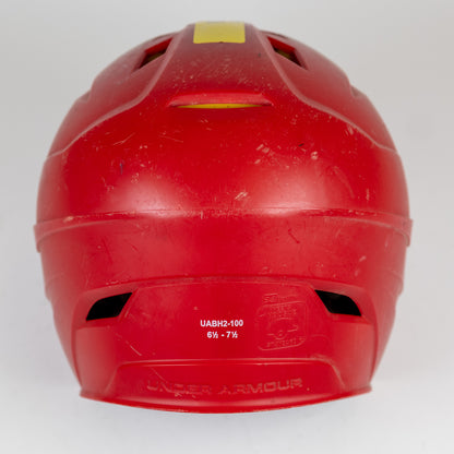 Under Armour UABH2‑100 6 1/2" to 7 1/2" Youth Baseball Batting Helmet
