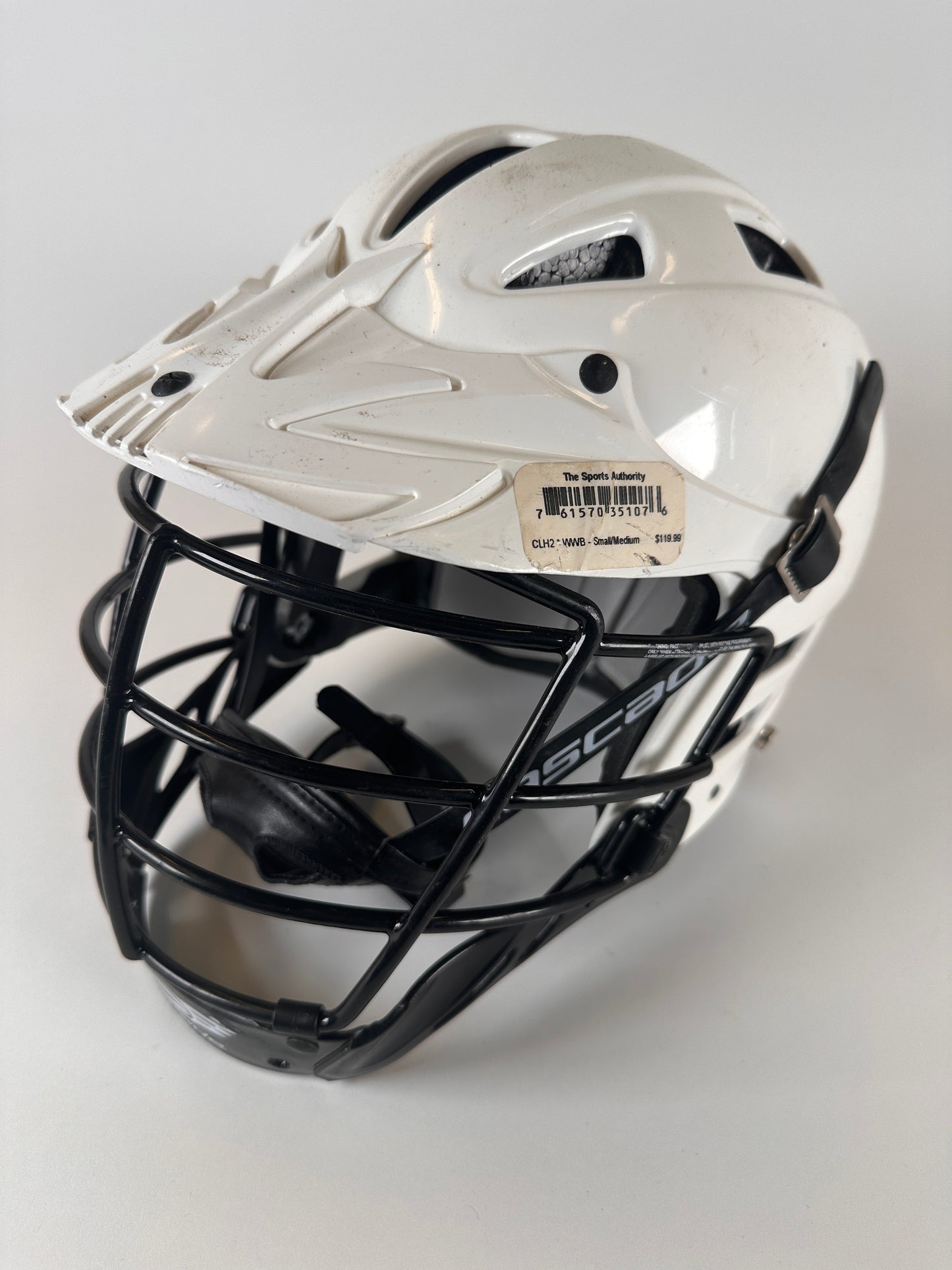 Cascade CLH2 S/M Adjustable Youth Lacrosse Helmet