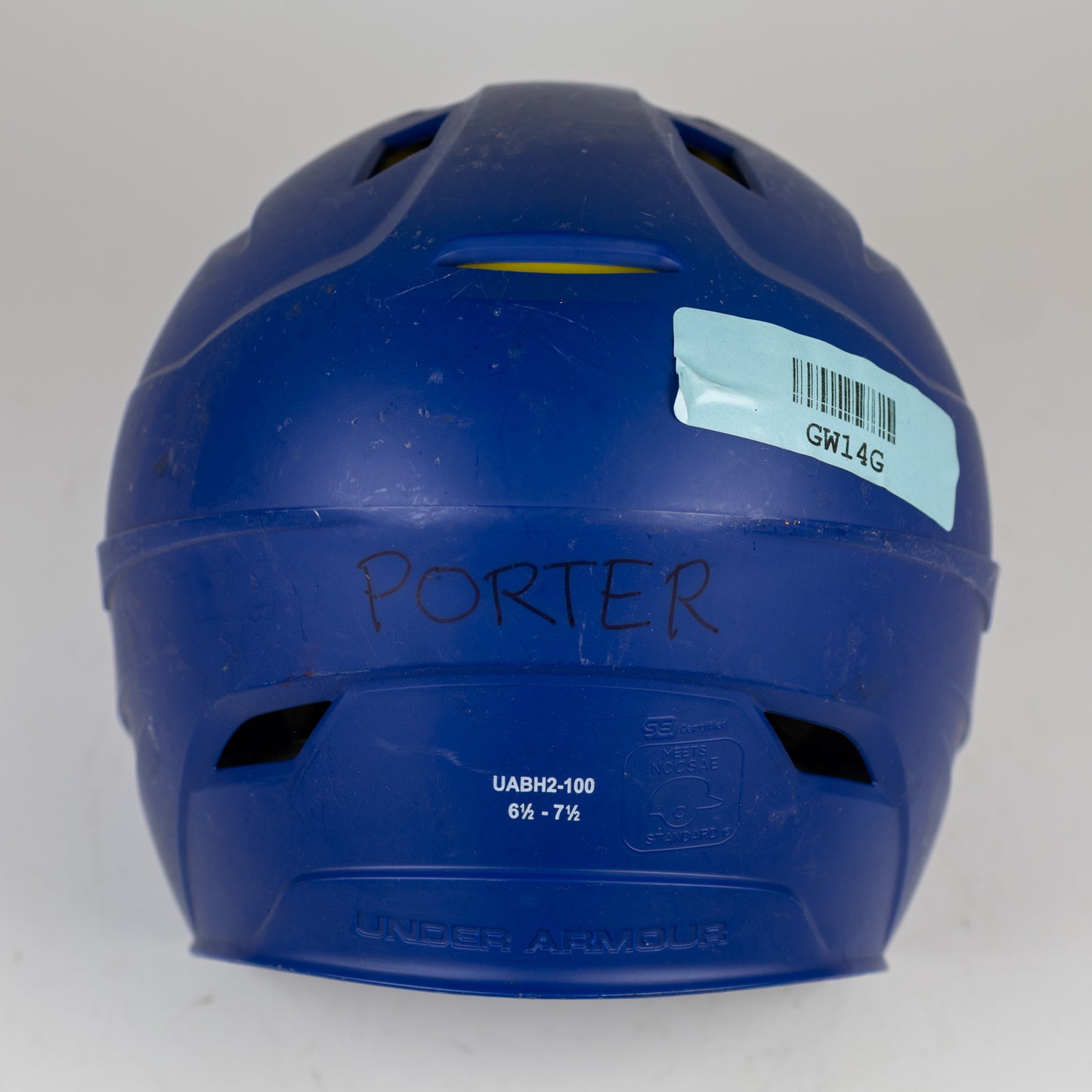 Under Armour UABH2‑100 6 1/2" to 7 1/2" Senior Baseball Batting Helmet