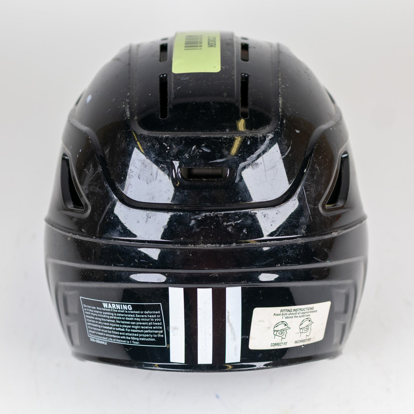Adidas Triple Stripe 6 3/8" to 7 3/8" Senior Baseball Batting Helmet