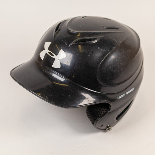 Under Armour UABH-110 5 7/8" to 6 3/4" Baseball Batting Helmet (Black)