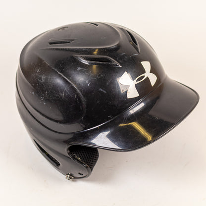Under Armour UABH-110 5 7/8" to 6 3/4" Baseball Batting Helmet (Black)