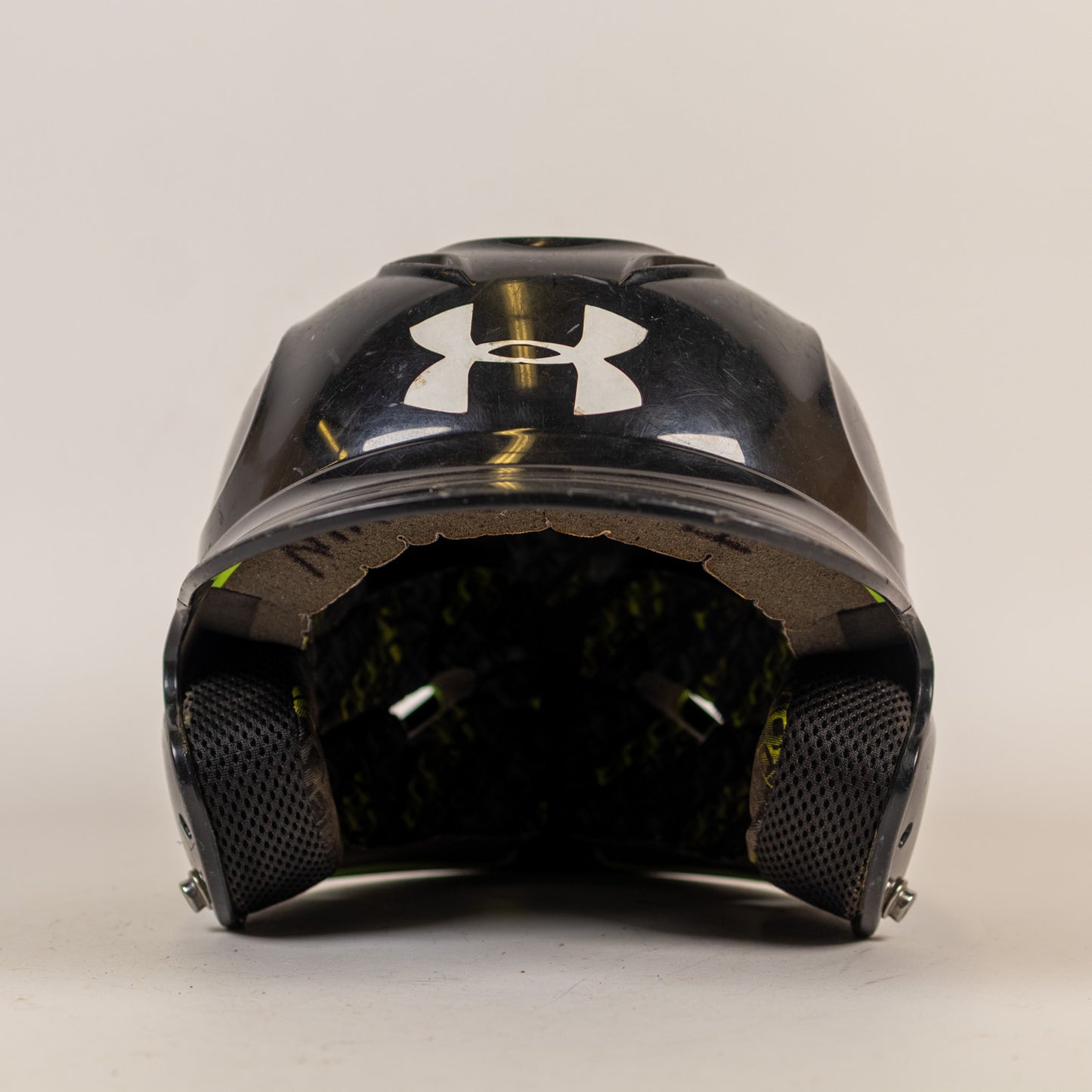 Under Armour UABH-110 5 7/8" to 6 3/4" Baseball Batting Helmet (Black)