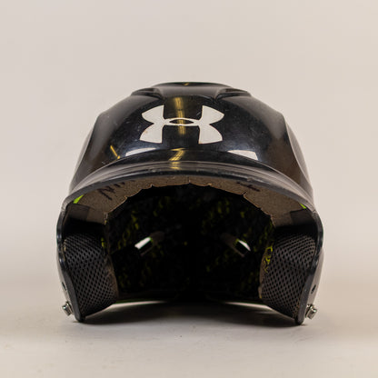 Under Armour UABH-110 5 7/8" to 6 3/4" Baseball Batting Helmet (Black)