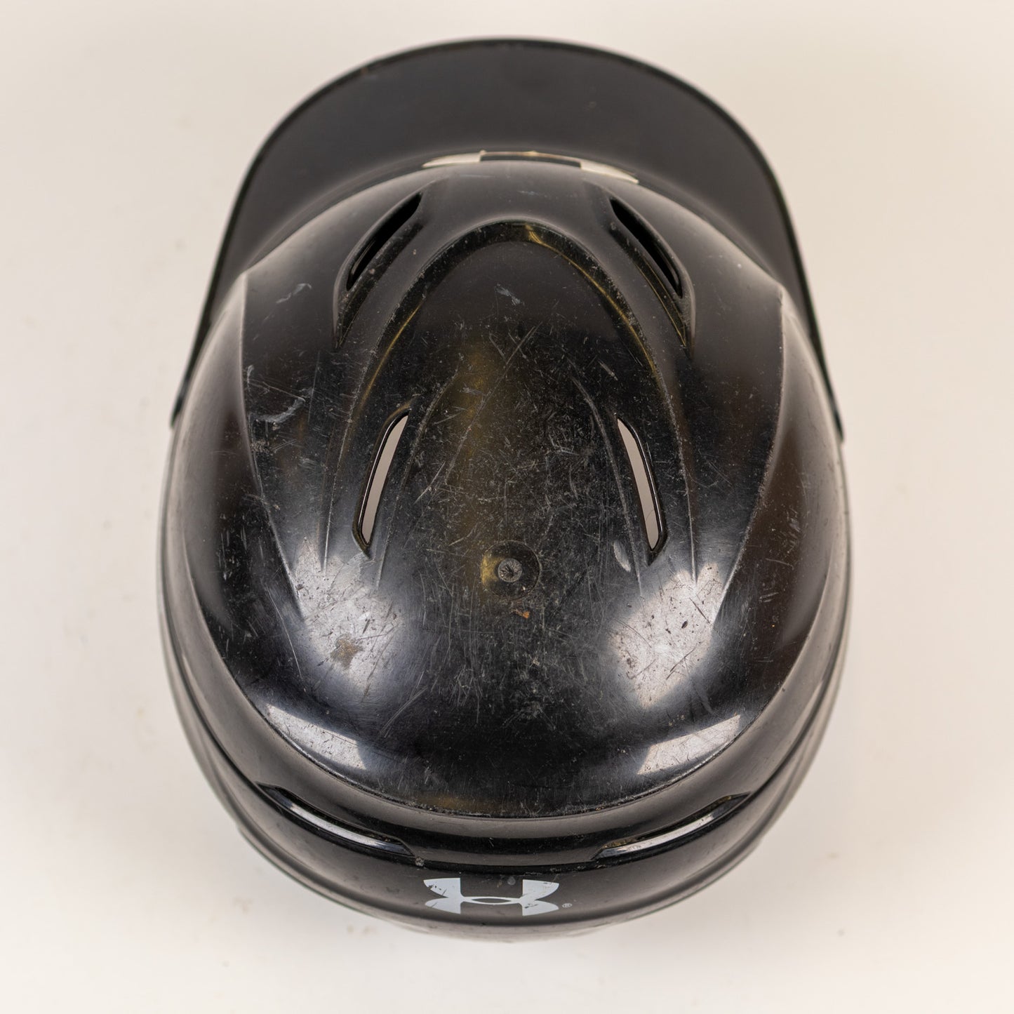Under Armour UABH-110 5 7/8" to 6 3/4" Baseball Batting Helmet (Black)