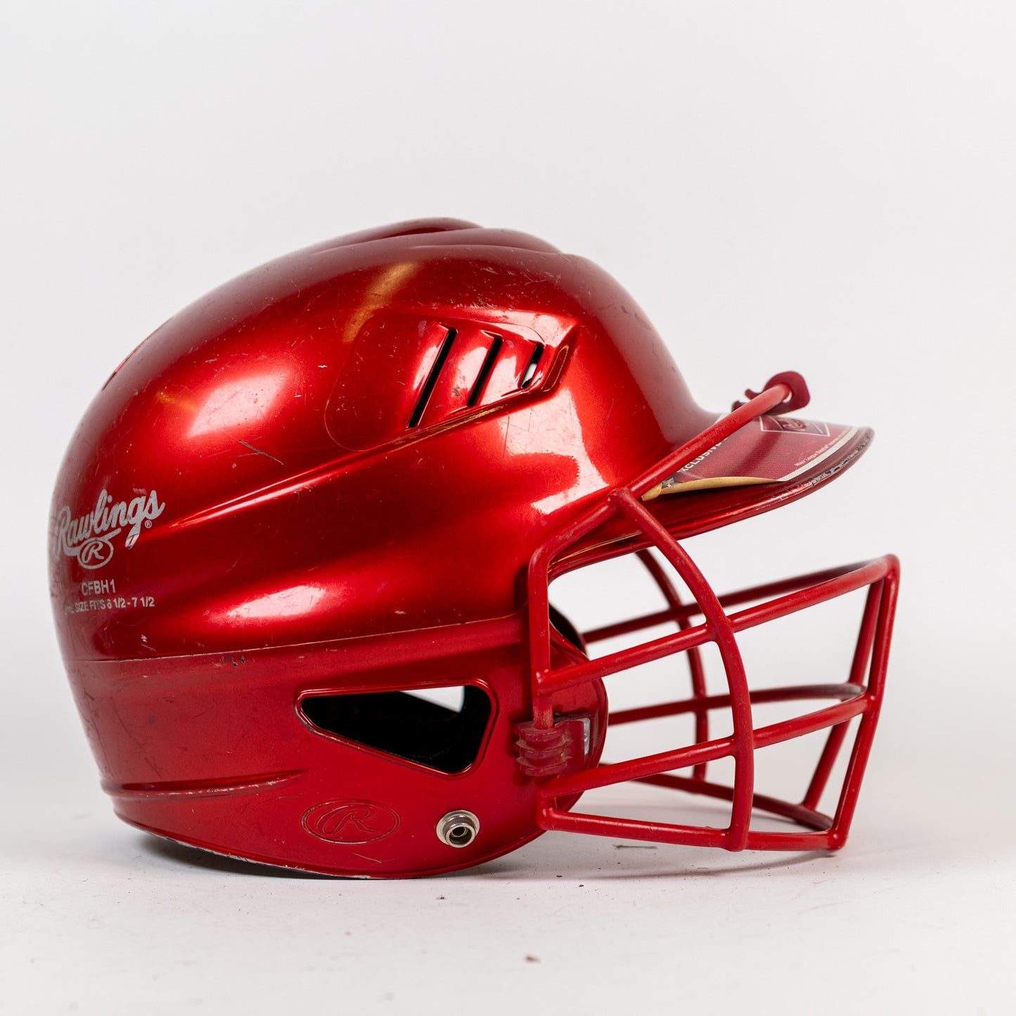 Rawlings CFBH1 6 1/2" to 7 1/2" Baseball Batting Helmet