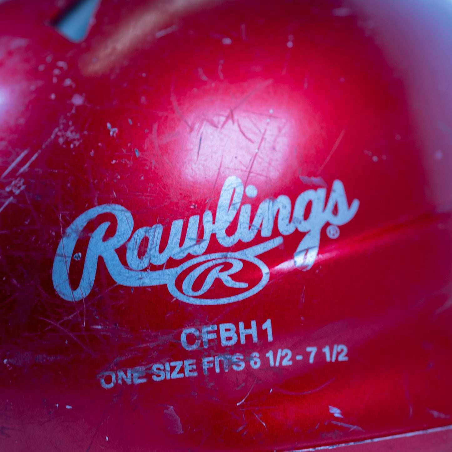 Rawlings CFBH1 6 1/2" to 7 1/2" Baseball Batting Helmet