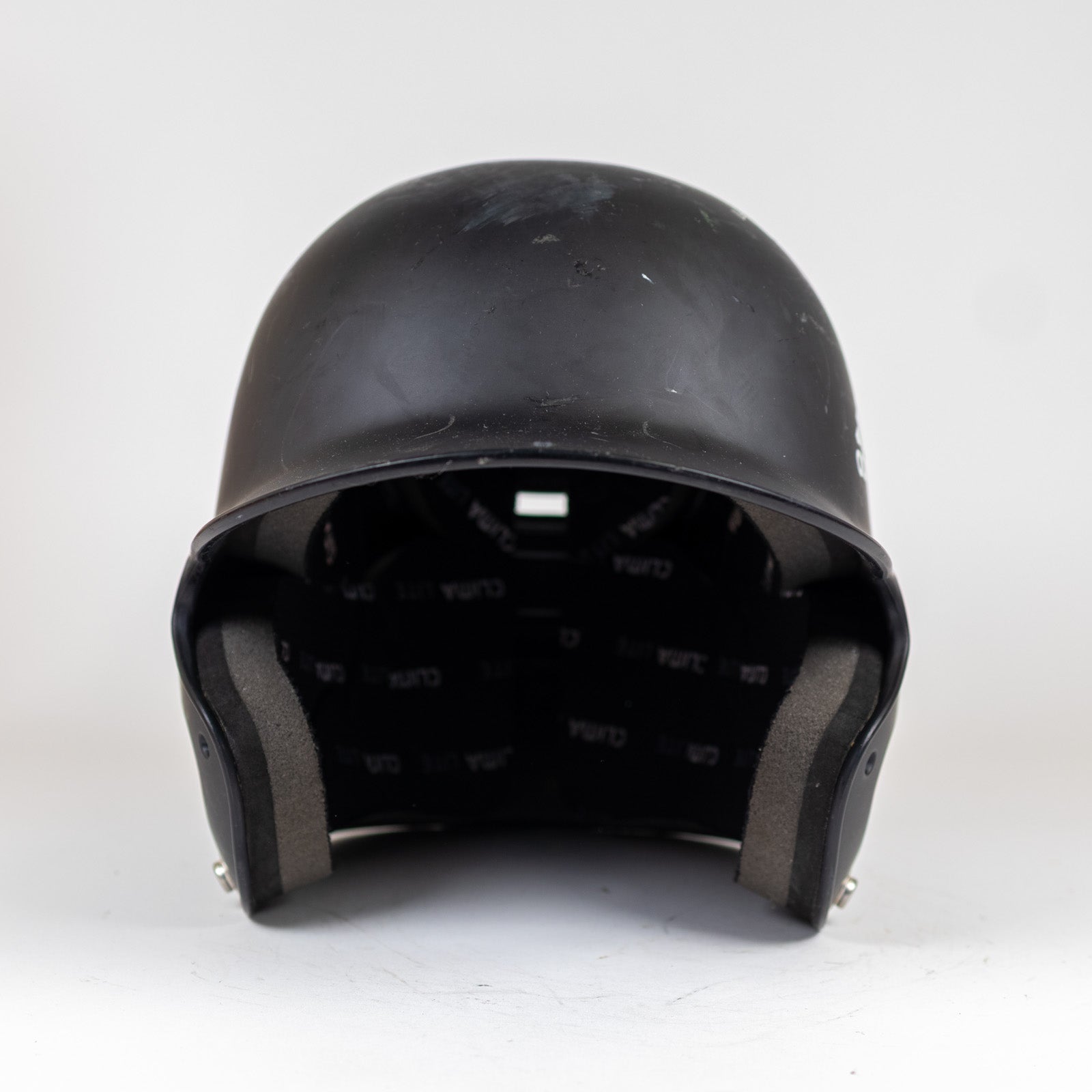 adidas Osfm Matte Triple Stripe Batting Helmet, Black