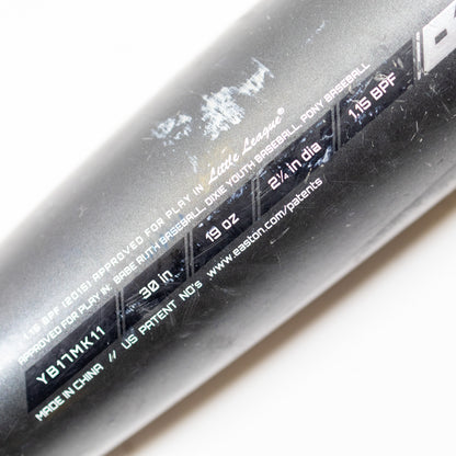 Easton Mako Beast 30/19 (-11) 2 1/4" USSSA (1.15 BPF) Baseball Bat
