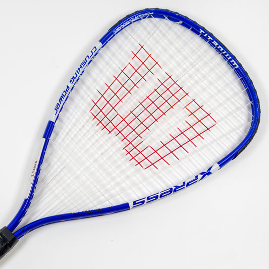Wilson Xpress Racquetball Racquet 4 1/4" Grip + ~108 sq in Head Size